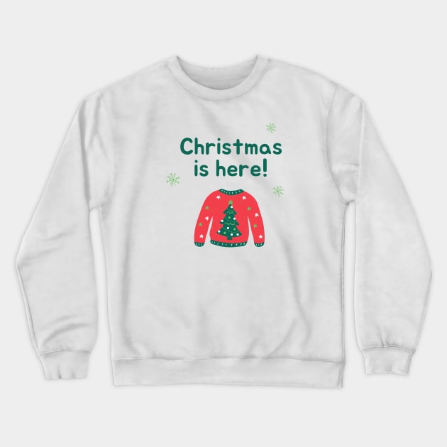 Merry Xmas Funny Gift Crewneck Sweatshirt by François Belchior